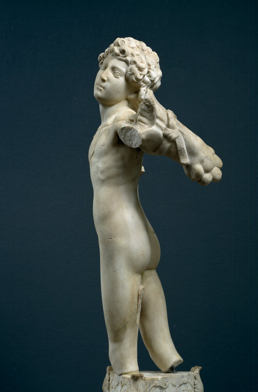 Ung bueskytter, ca. 1490 (marmor) av Michelangelo Buonarroti