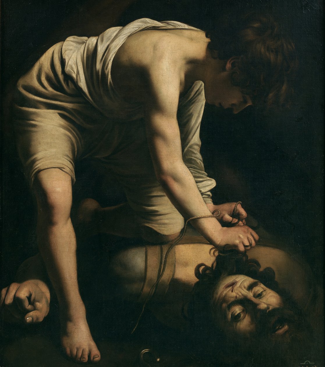 David med Goliats hode av Michelangelo Merisi Caravaggio