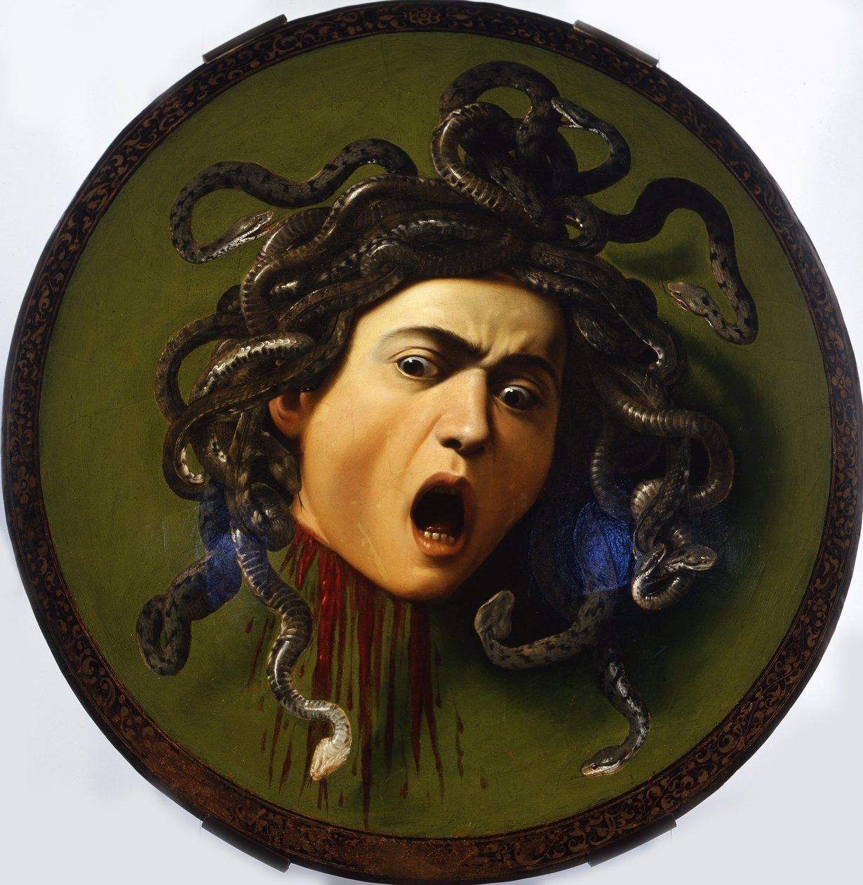 Medusa, 1596-1598 av Michelangelo Merisi Caravaggio