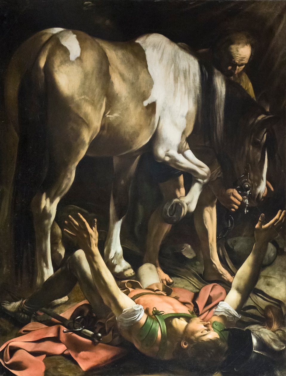 Konvertering av St Paul av Michelangelo Merisi da Caravaggio