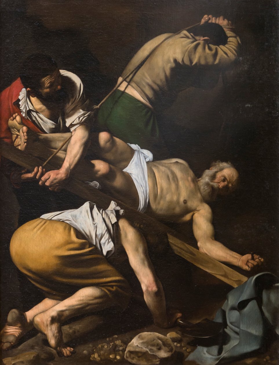 Korsfestelsen av St Peter av Michelangelo Merisi da Caravaggio