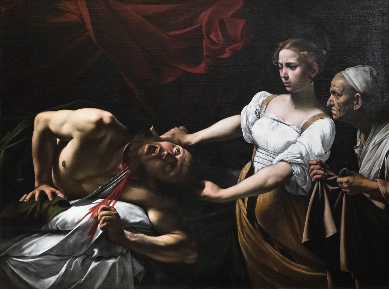 Judith og Holofernes av Michelangelo Merisi da Caravaggio