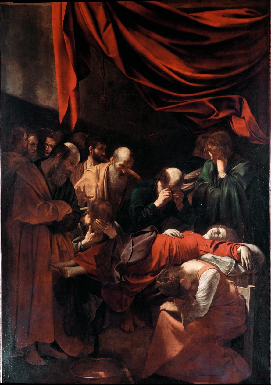 Jomfruens død av Michelangelo Merisi da Caravaggio