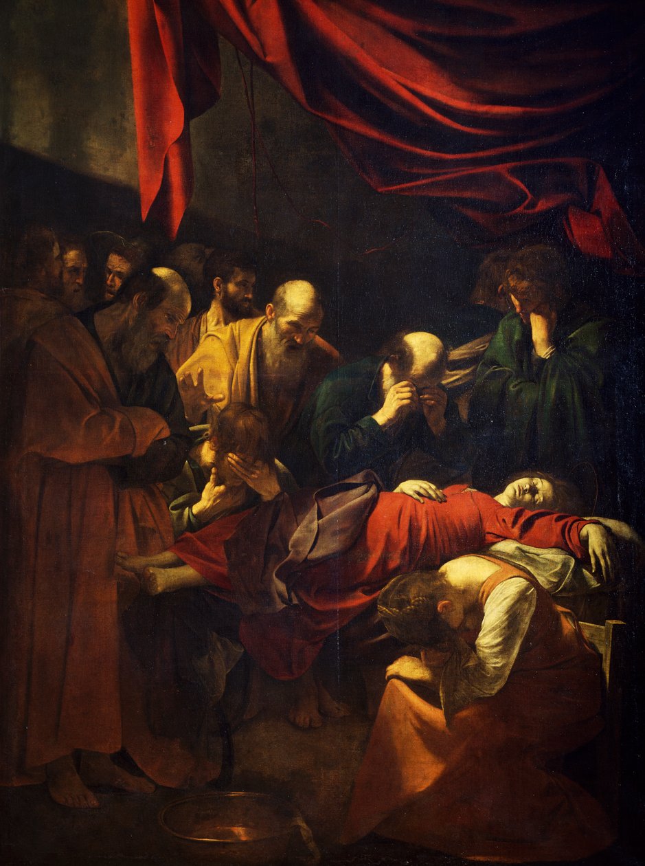 Jomfruens død av Michelangelo Merisi da Caravaggio