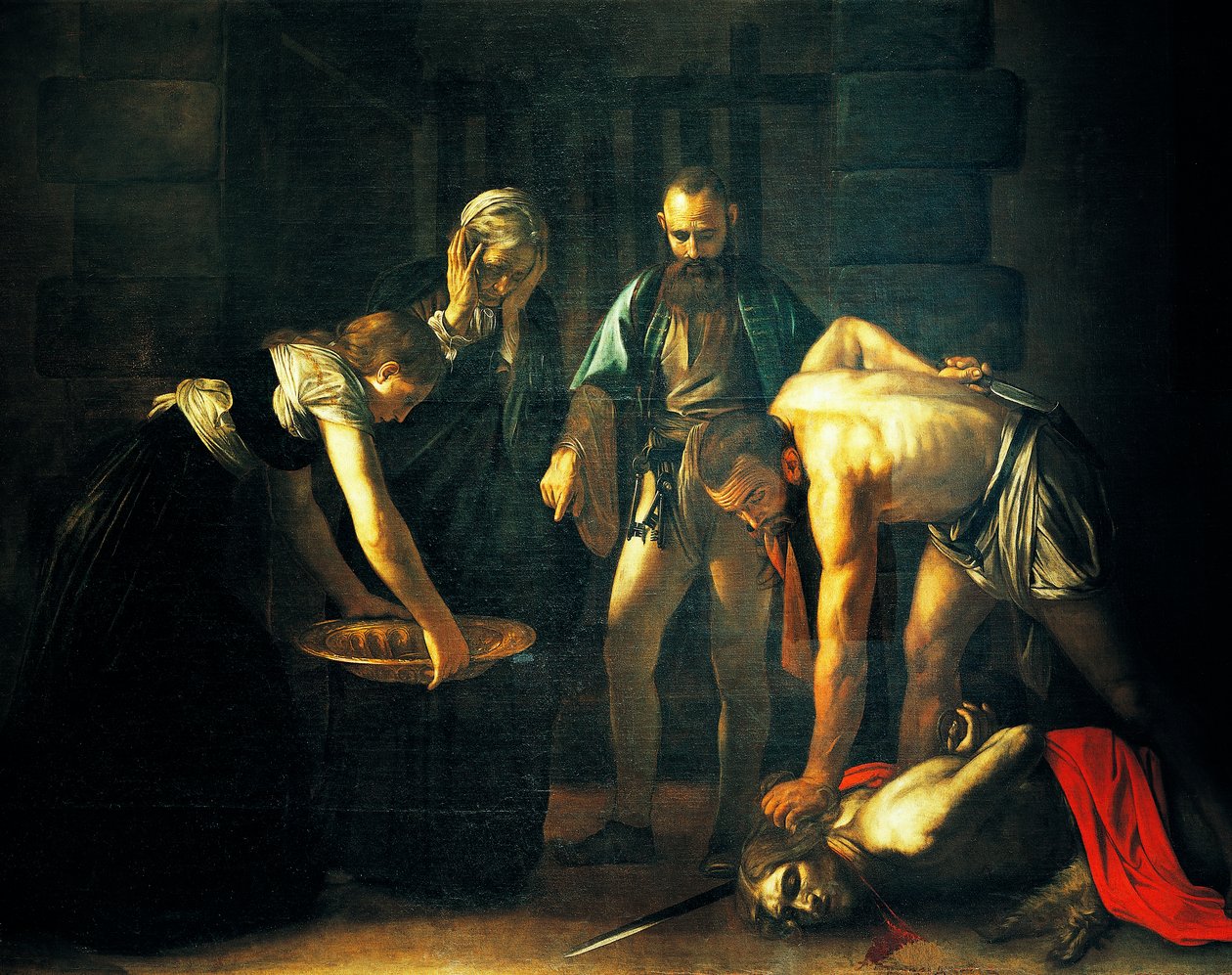 Halshuggingen av døperen Johannes av Michelangelo Merisi da Caravaggio