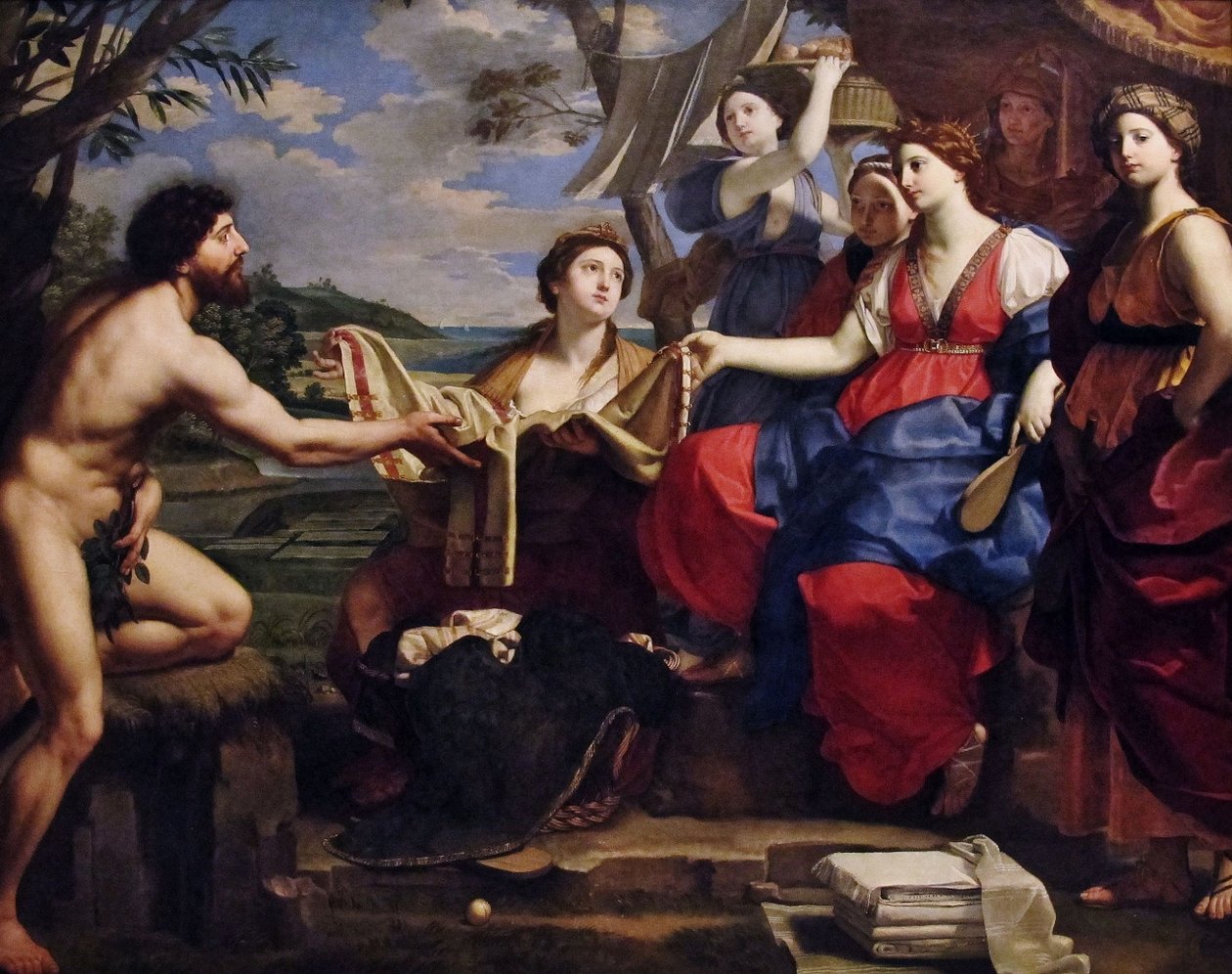 Ulysses og Nausicaan av Michele Desubleo