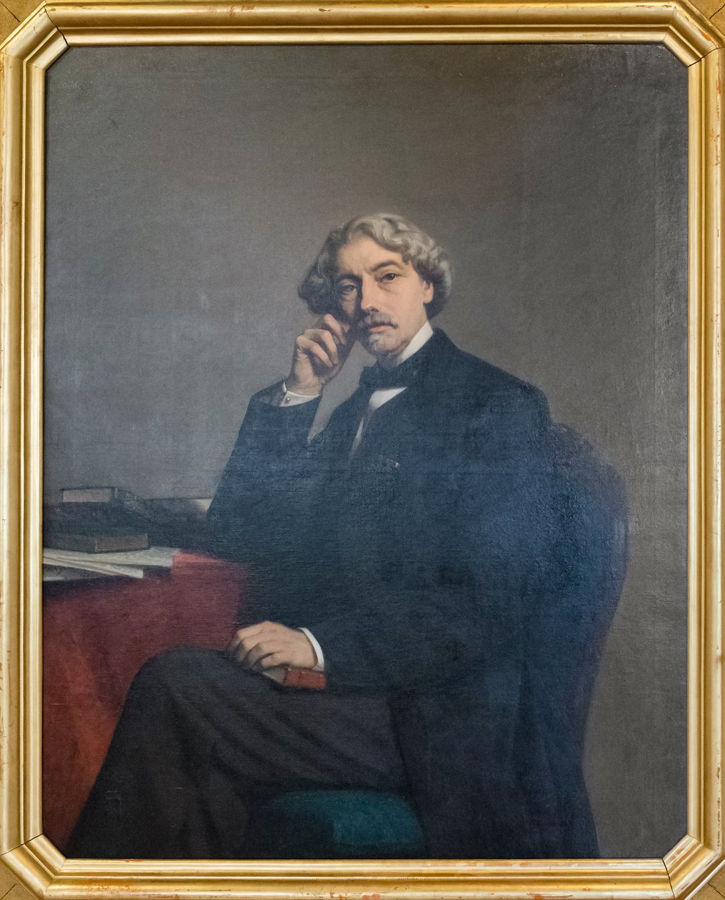 Portrett av Andrea Maffei av Michele Gordigiani