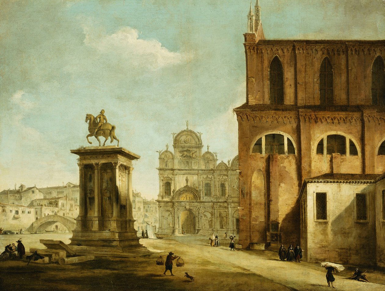 Campo SS Giovanni e Paolo, Venezia av Michele Marieschi