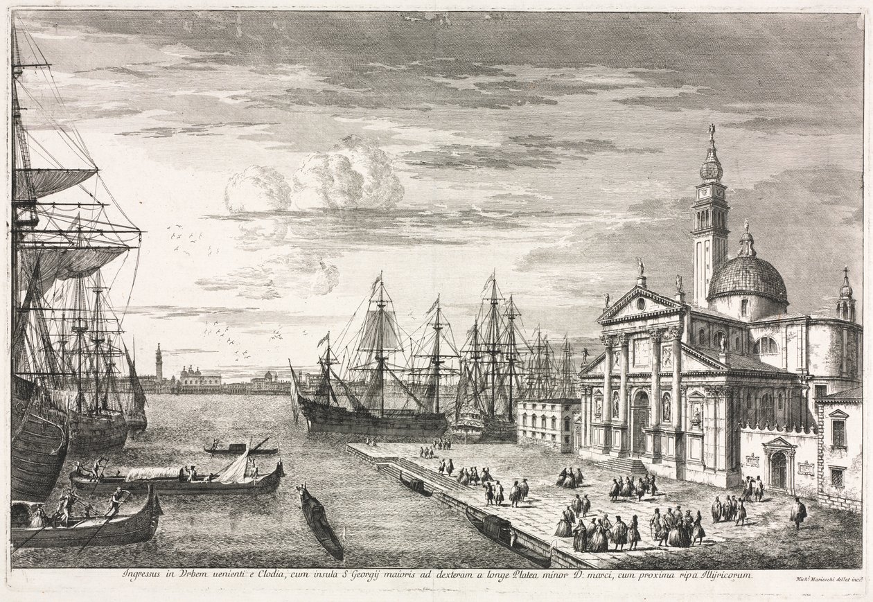 S. Giorgio Maggiore av Michele Marieschi