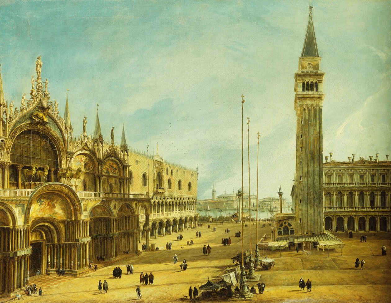 Piazza San Marco, Venezia, av Michele Marieschi