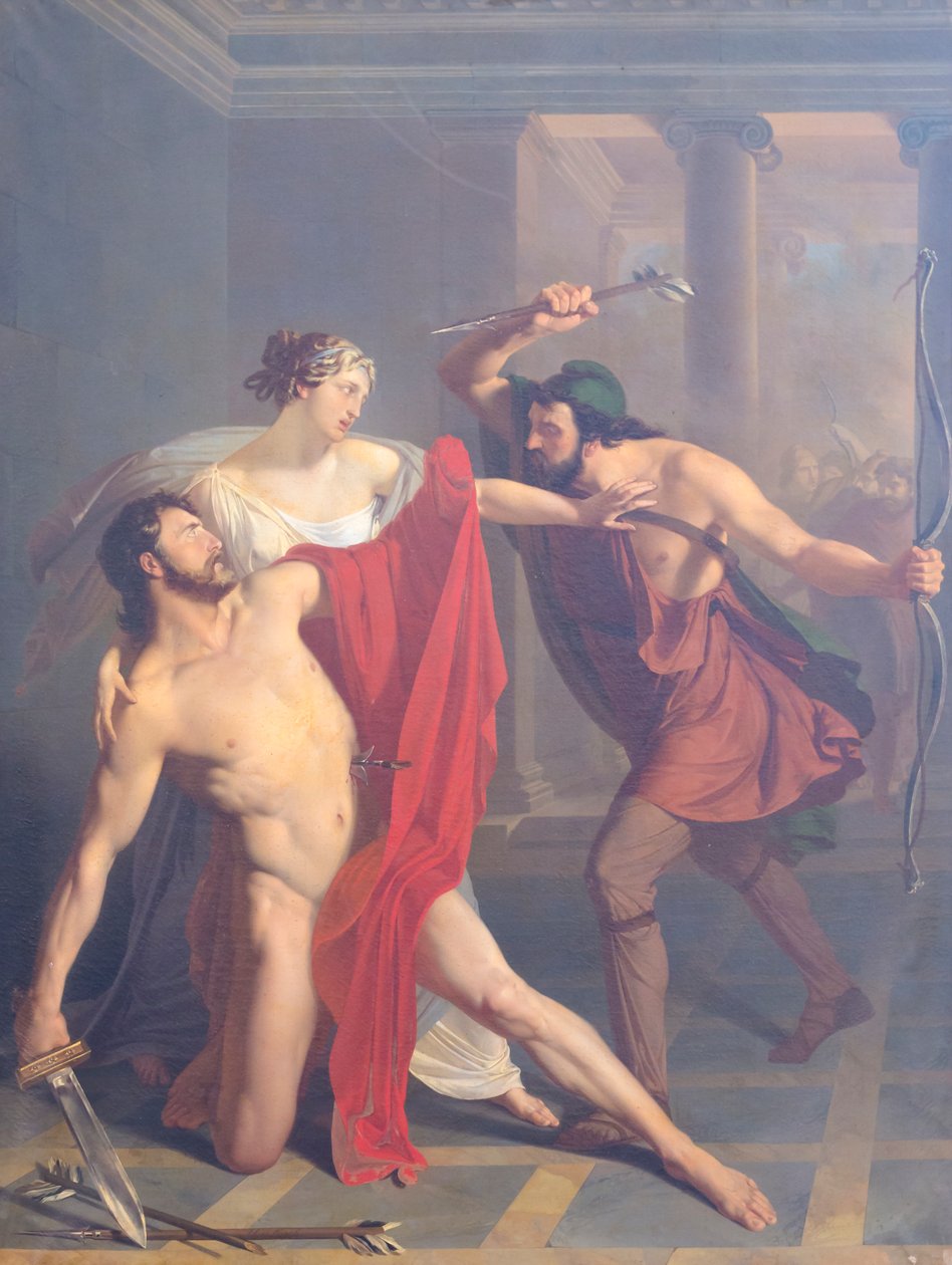 Død av Alcibiades, Michele de Napoli av Michele de Napoli