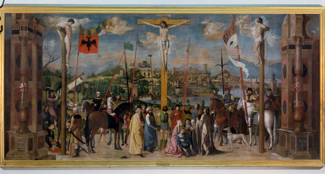 Korsfestelse, 1501 av Michelle da Verona