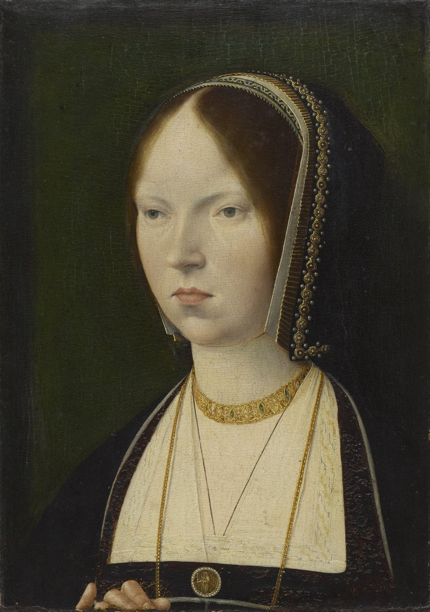 En kvinne, tradisjonelt identifisert som Isabela la Católica fra Castilla, ca. 1492-97 av Michiel Sittow