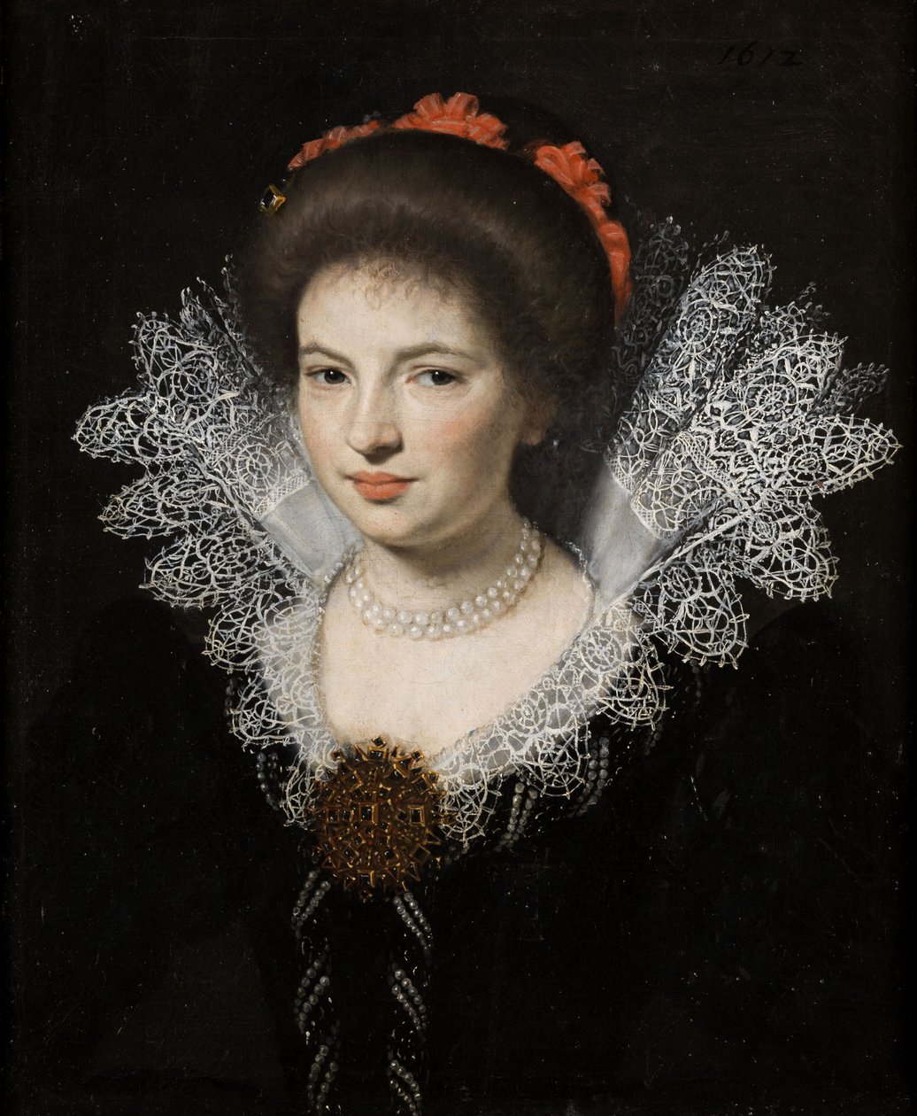 Portrett av en ung edel dame av Michiel Jansz van Mierevelt