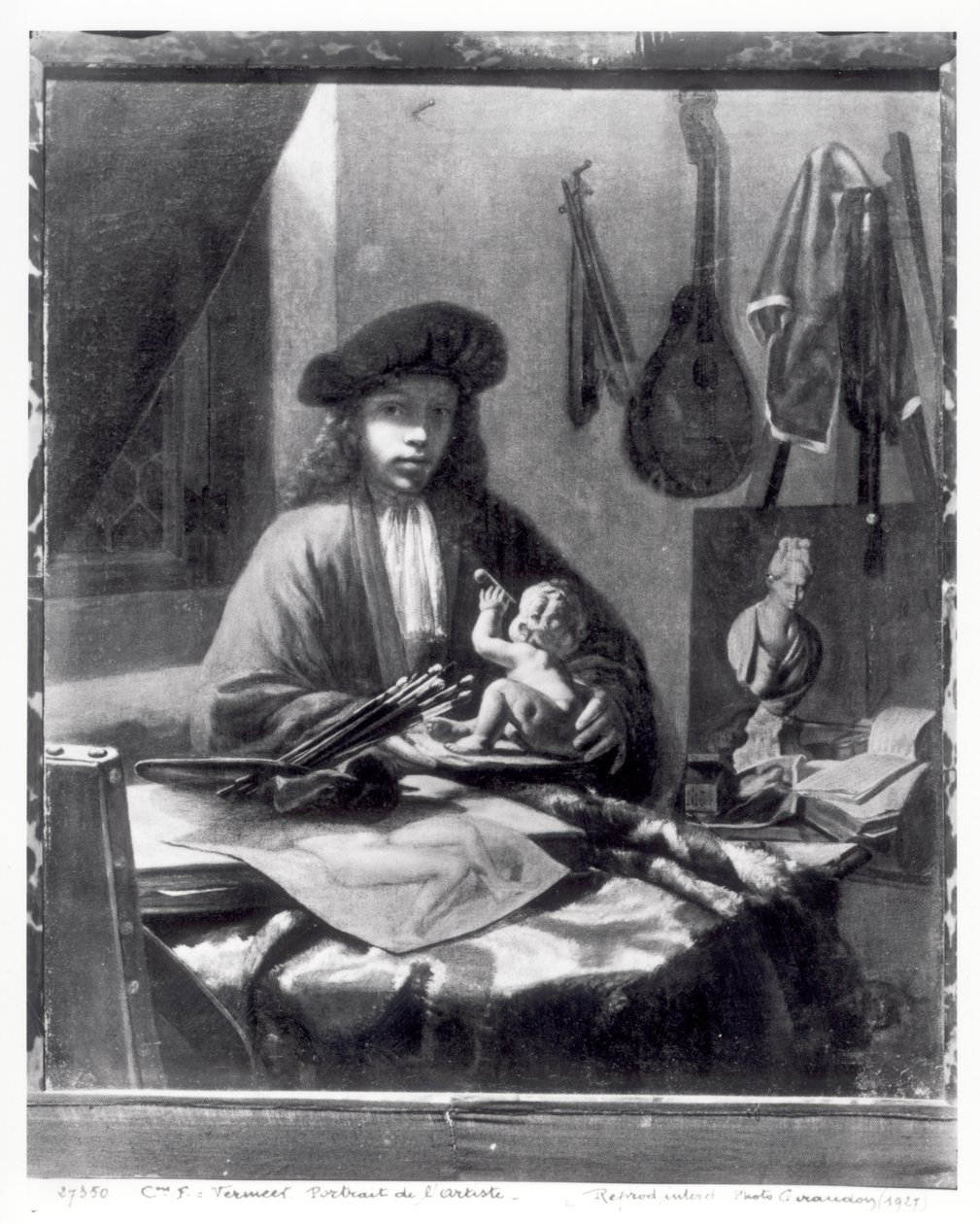 Portrett av en ung kunstner av Michiel van Musscher