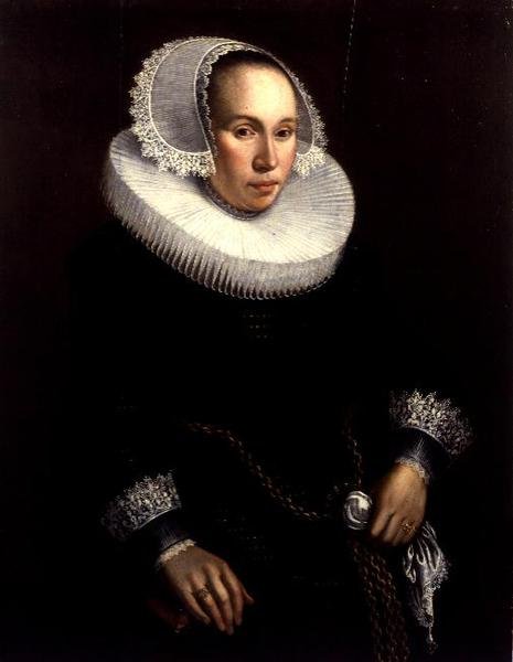 Portrett av en dame av Michiel Jansz. van Miereveld