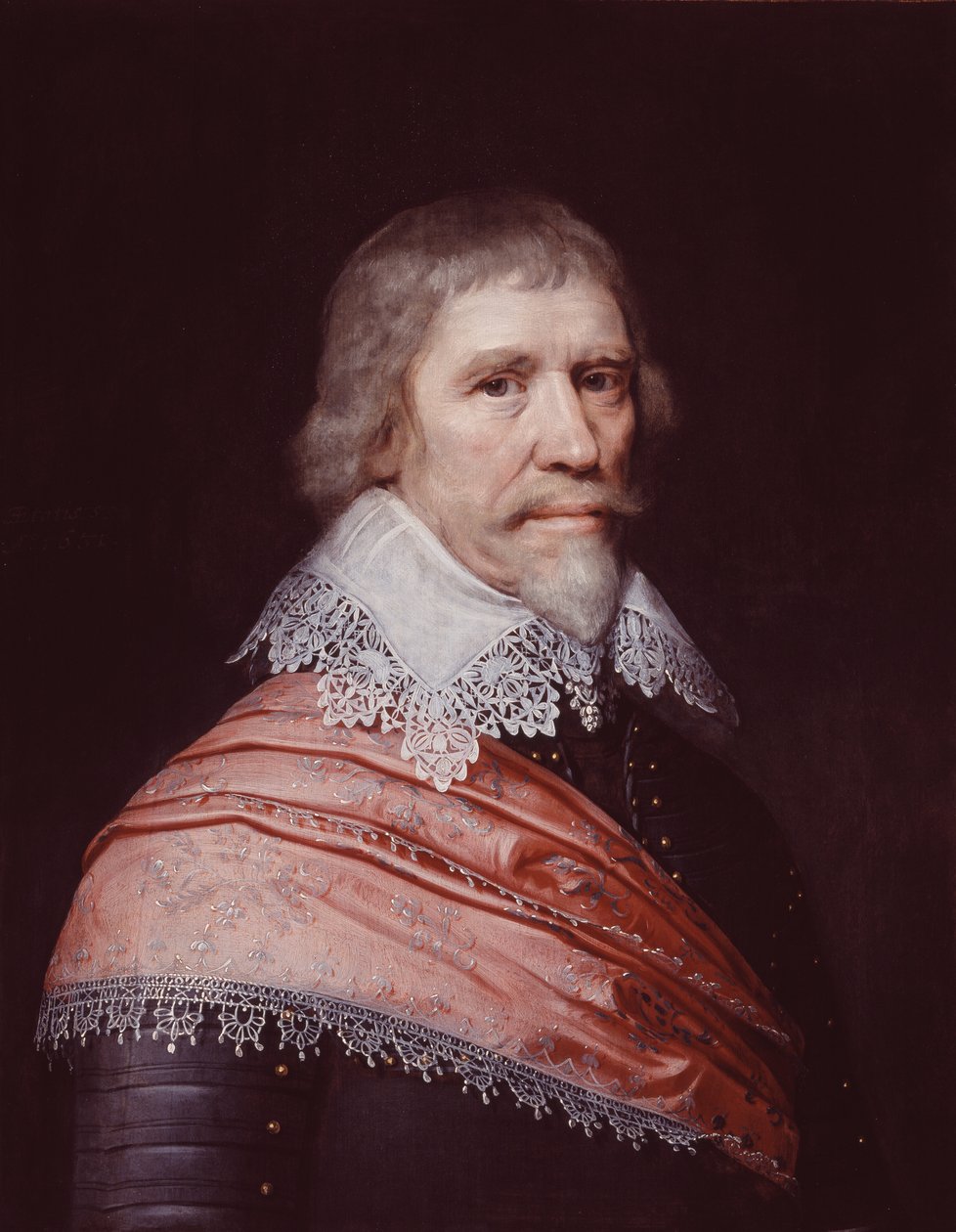 Sir Edward Cecil, 1. Viscount Wimbledon, 1631 av Michiel Jansz. van Miereveld