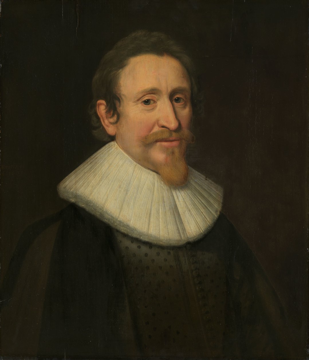 Portrett av Hugo Grotius (1583-1645) av Michiel Jansz van Mierevelt (workshop of)