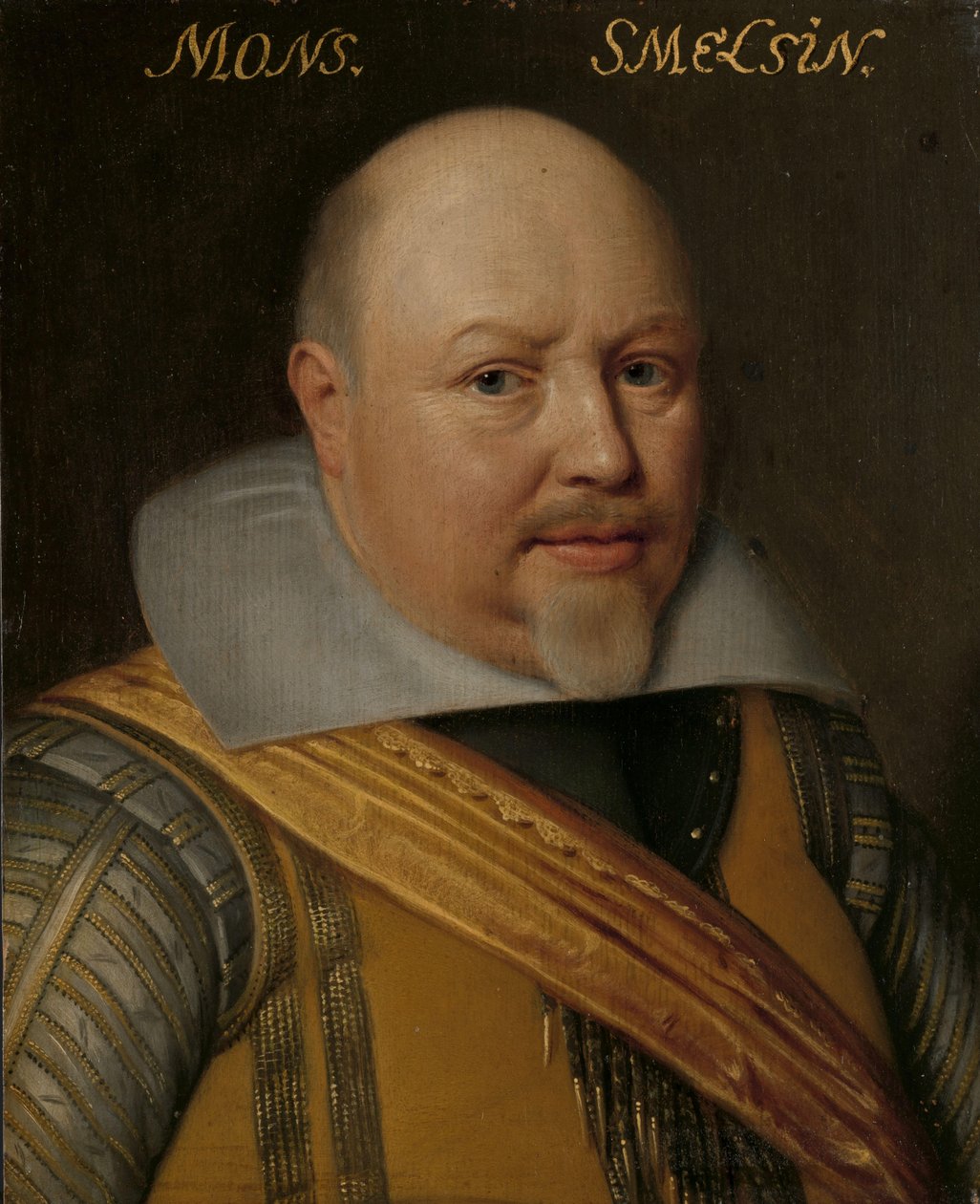 Portrett av Nicolaas Schmelzing av Michiel Jansz van Mierevelt (workshop of)