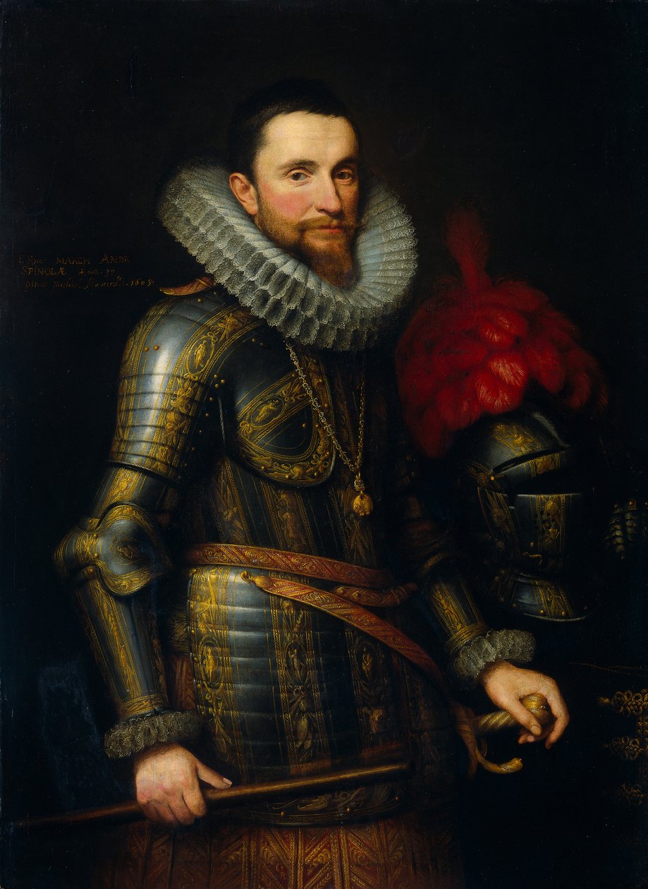 Portrett av Ambrogio Spinola (1569–1630) av Michiel Jansz van Mierevelt