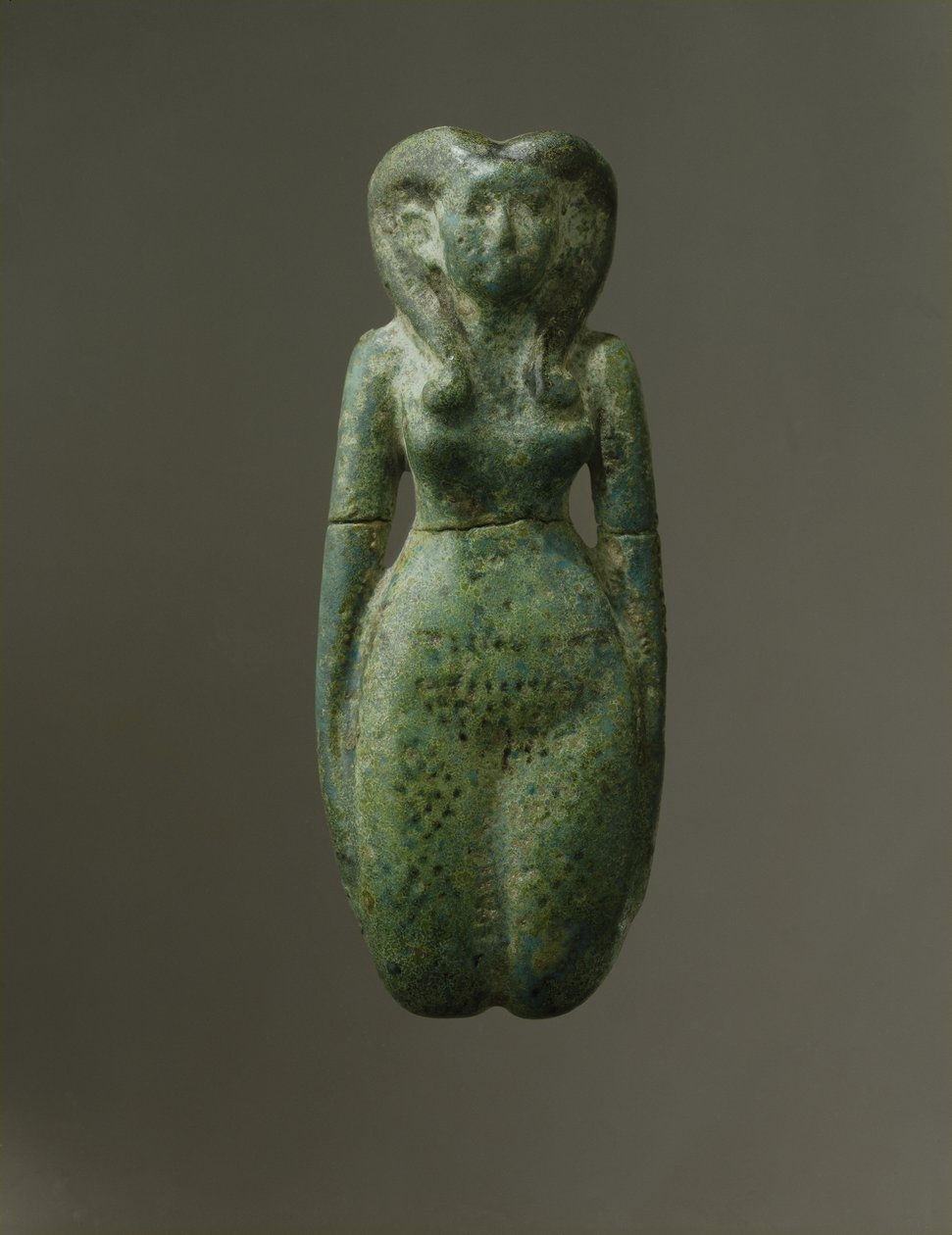 Fertilitetsfigur, 1938–1700 f.Kr. (fajanse) av Middle Kingdom Egyptian