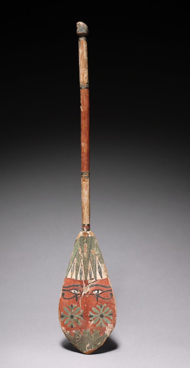 Modell Steering Oar, 2040-1648 f.Kr av Middle Kingdom Egyptian