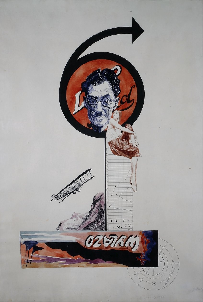 Plakatdesign av Mieczysław Szczuka