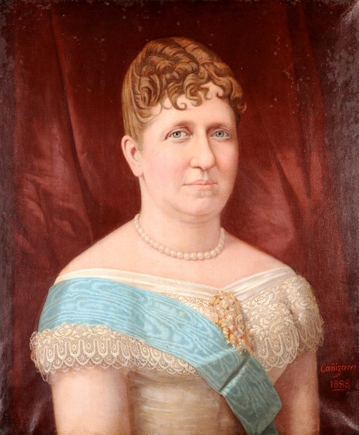 Portrett av Isabel, prinsesse av Brasil av Miguel Navarro Canizares