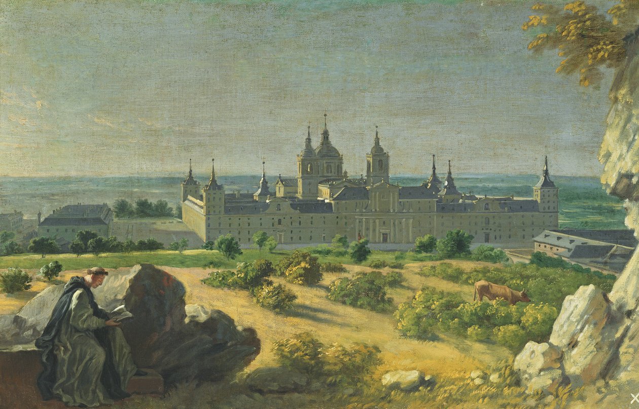 Klosteret El Escorial av Miguel Angel Houasse