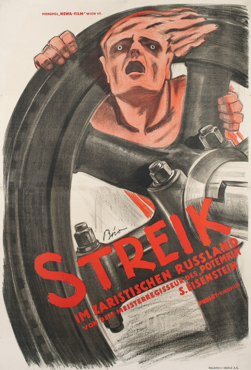 Plakat for stumfilmen 