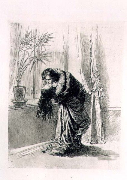 Couple Embracing, plate 5 fra 