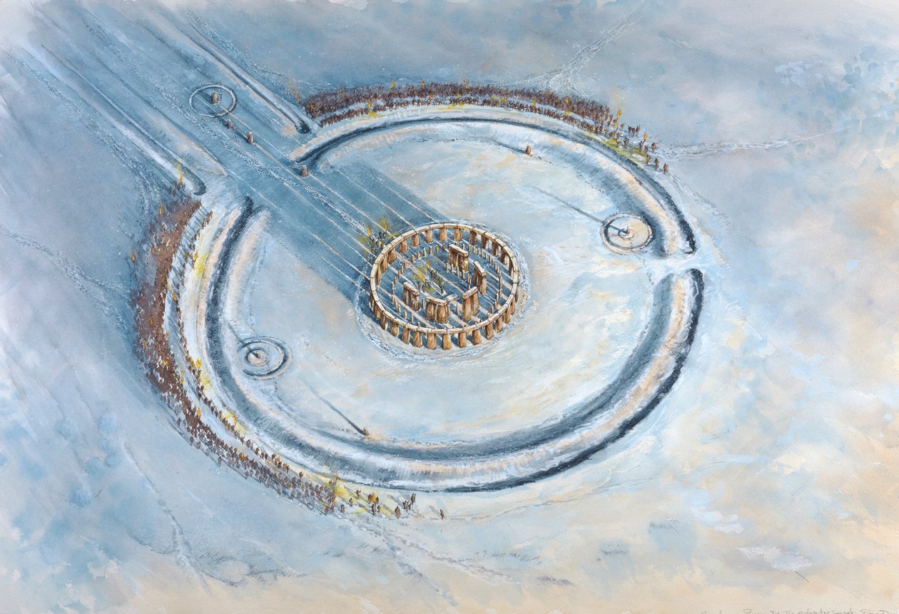 Stonehenge, c20. århundre f.Kr., c1990-2010 av Mike Seaforth