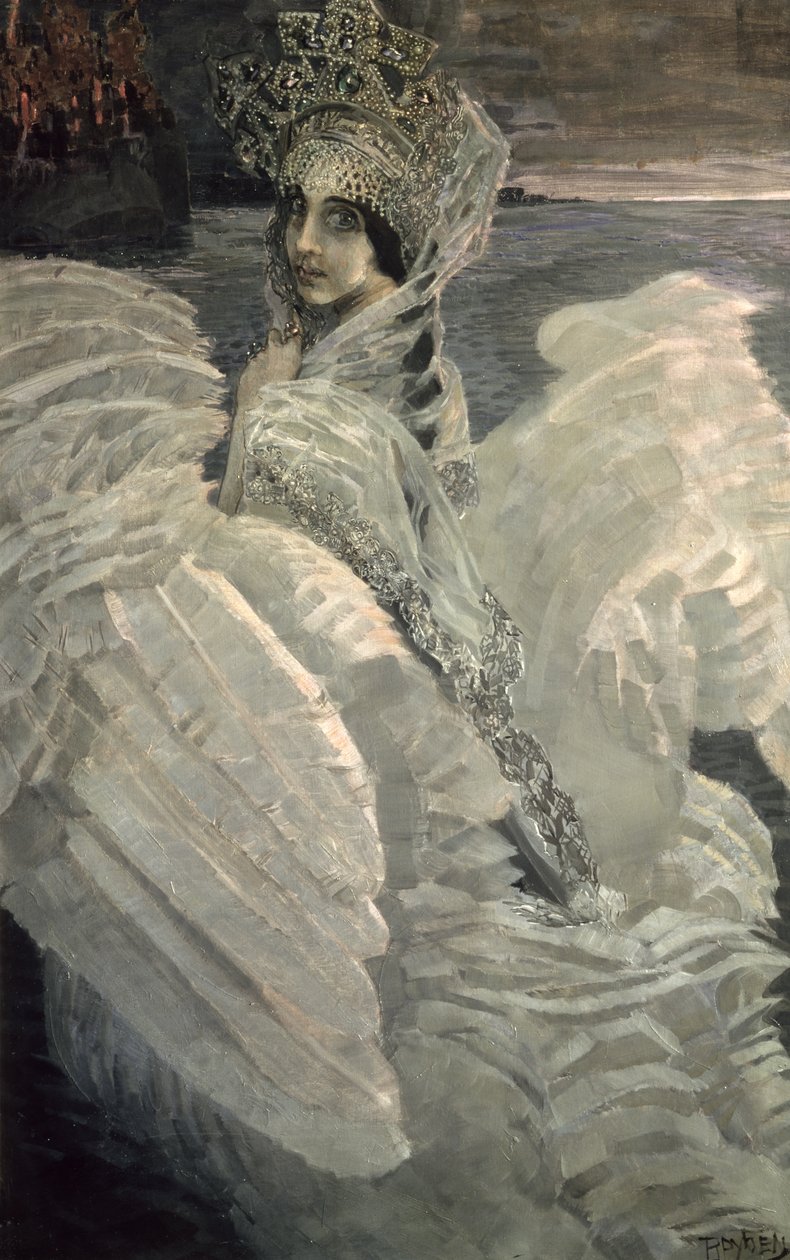 Svaneprinsessen, 1900 av Mikhail Aleksandrovich Vrubel