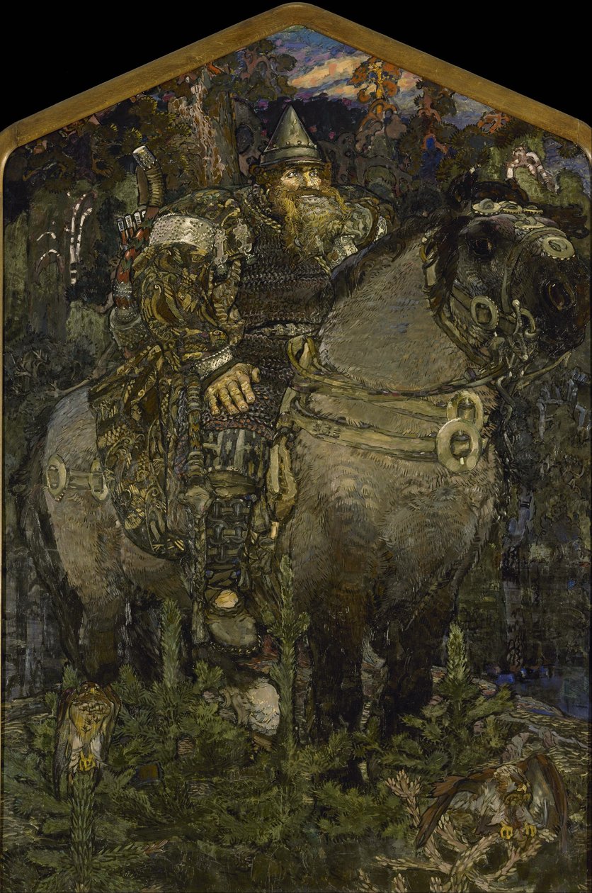 Bogatyr, 1898 av Mikhail Aleksandrovich Vrubel