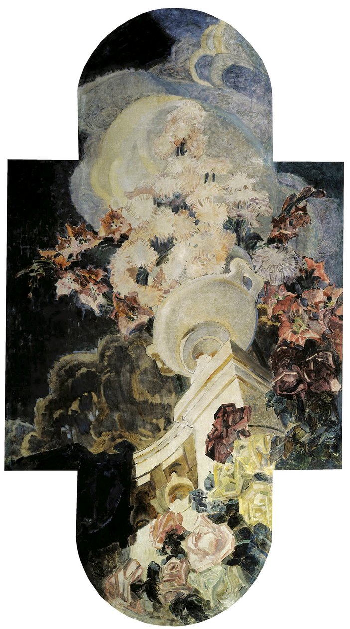 Krysantemum, 1894. av Mikhail Aleksandrovich Vrubel