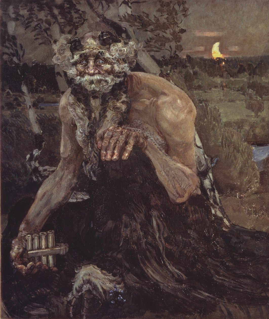 Pan, 1899 av Mikhail Aleksandrovich Vrubel