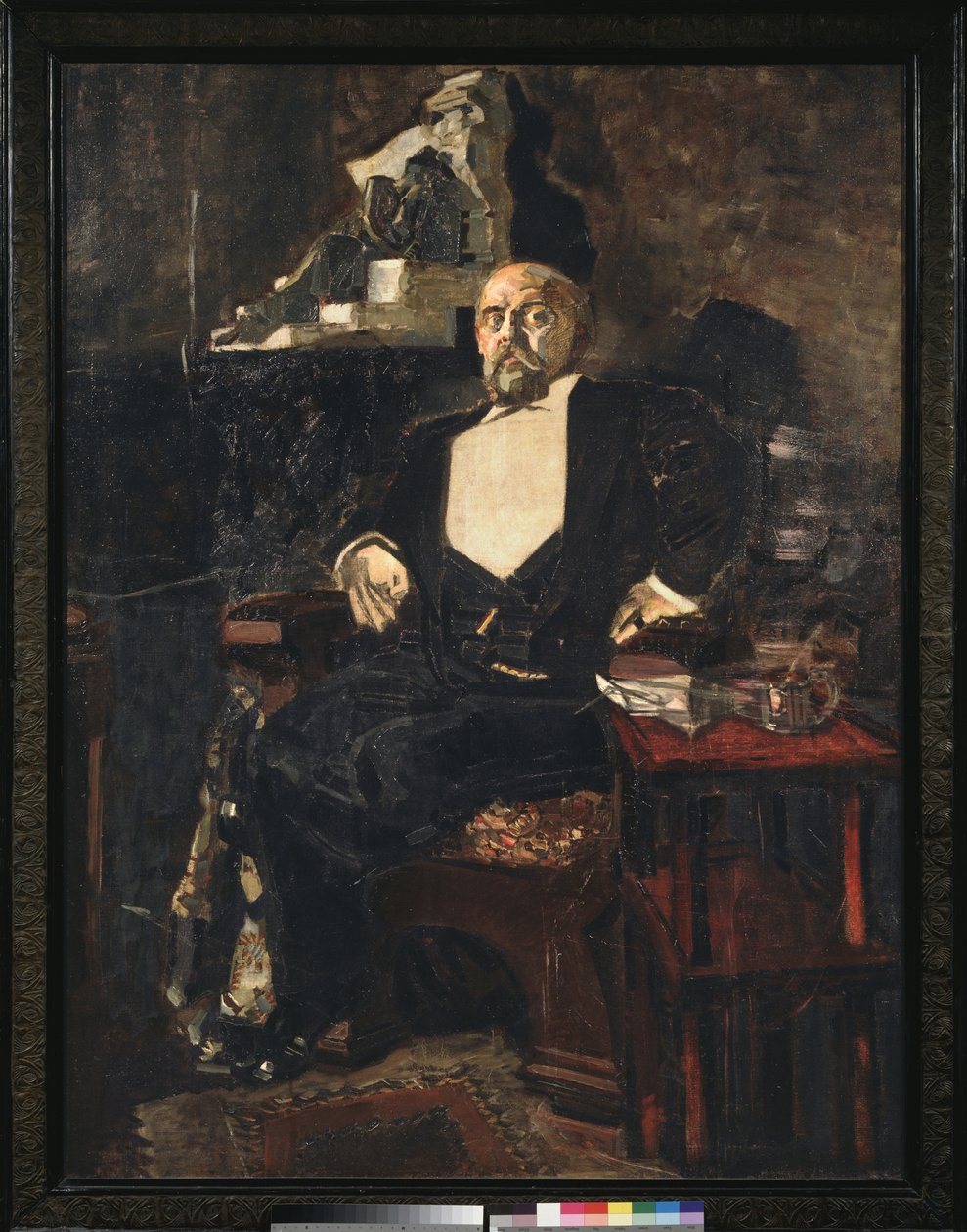 Portrett av Savva Manontov, 1897 av Mikhail Aleksandrovich Vrubel