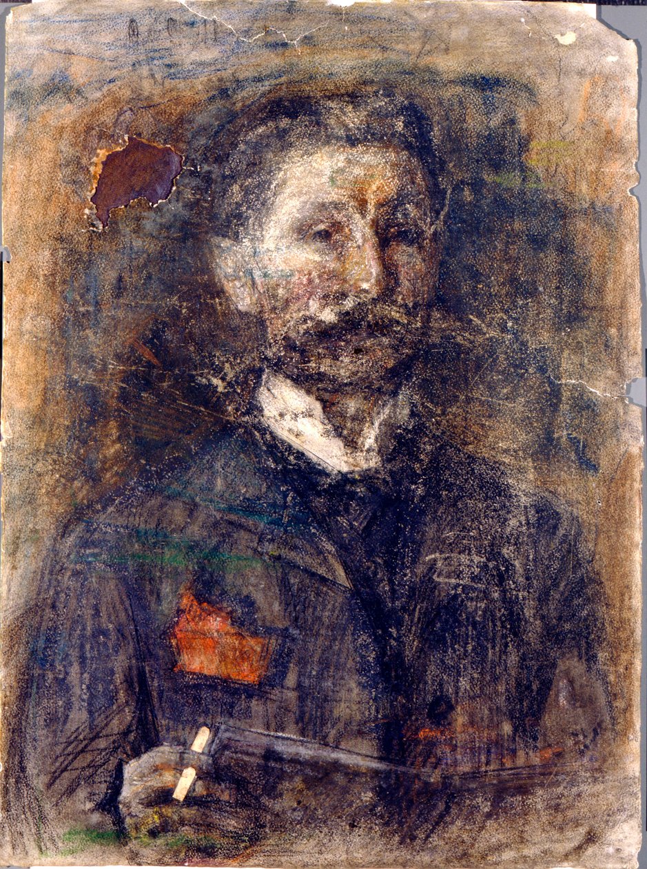 Selvportrett, 1904. av Mikhail Aleksandrovich Vrubel