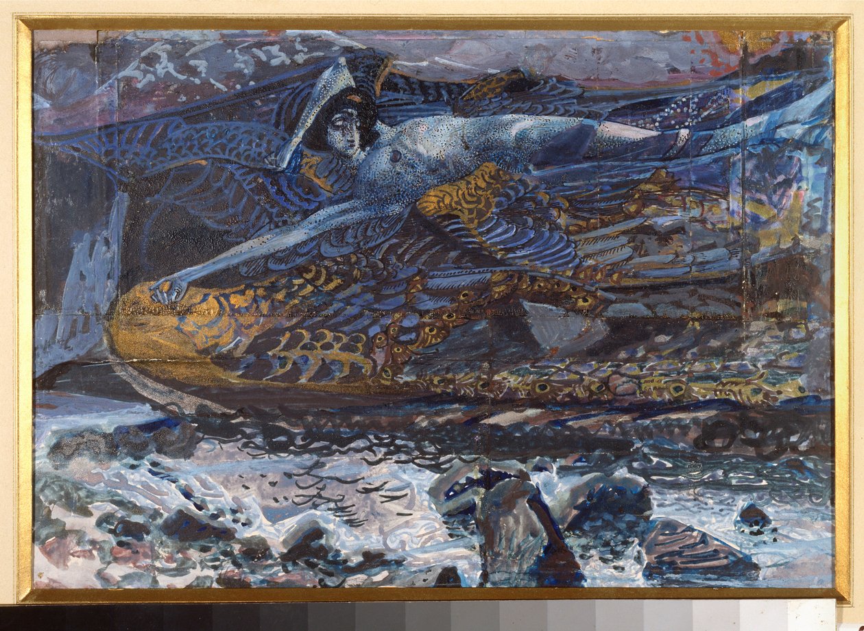 The Demon Downcast av Mikhail Aleksandrovich Vrubel