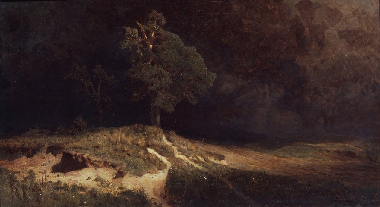 Før en storm, 1882 av Mikhail Alexandrovich Karyakin