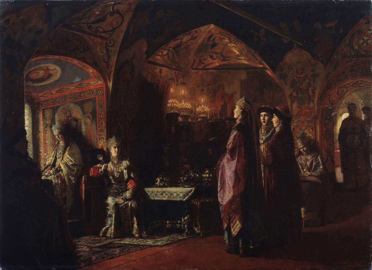 Tsarevnas bolig, 1878 av Mikhail Petrovich Klodt Baron