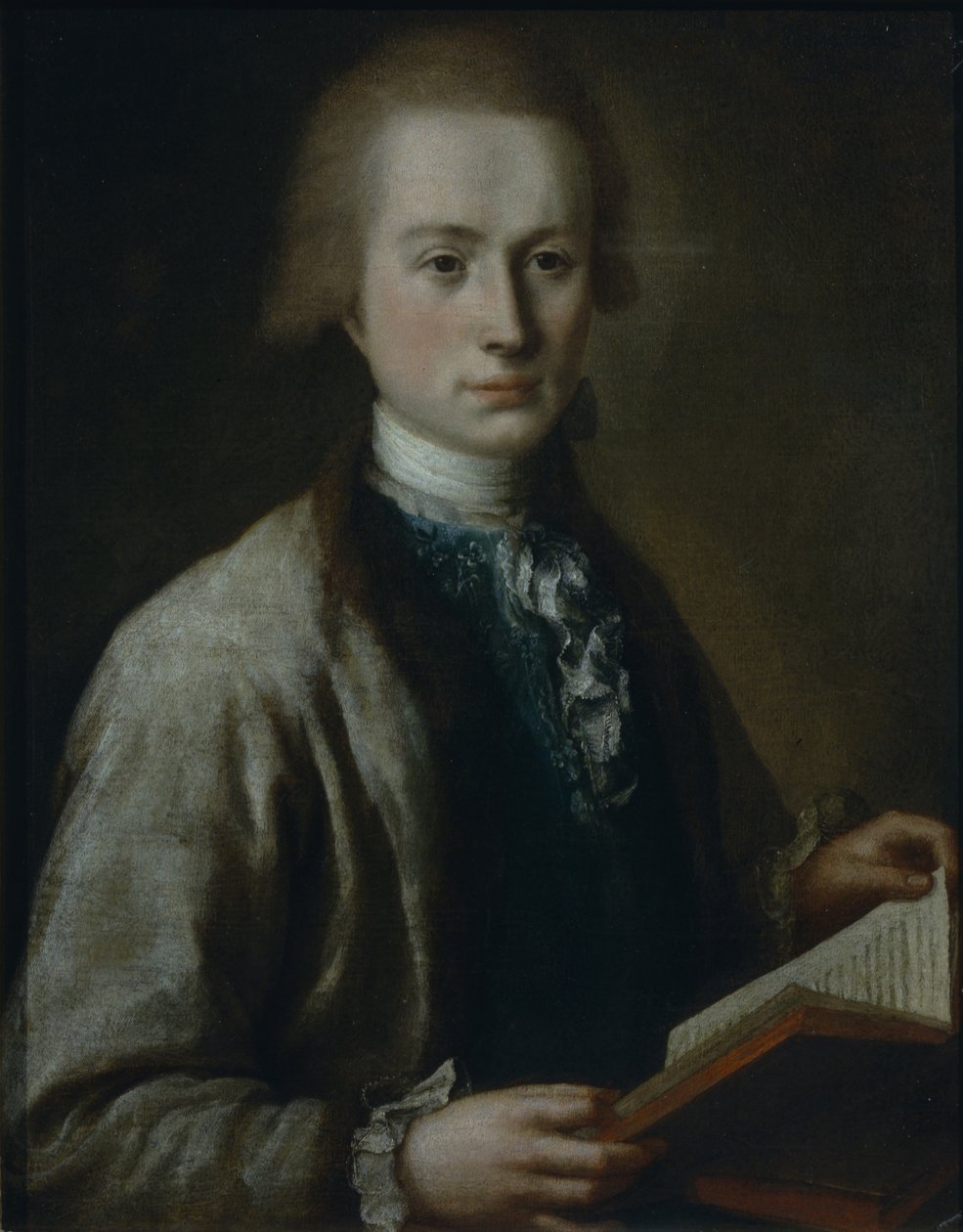 Portrett av Alexei Grigoryevich Spiridov 1753-1828, 1772 av Mikhail Shibanov