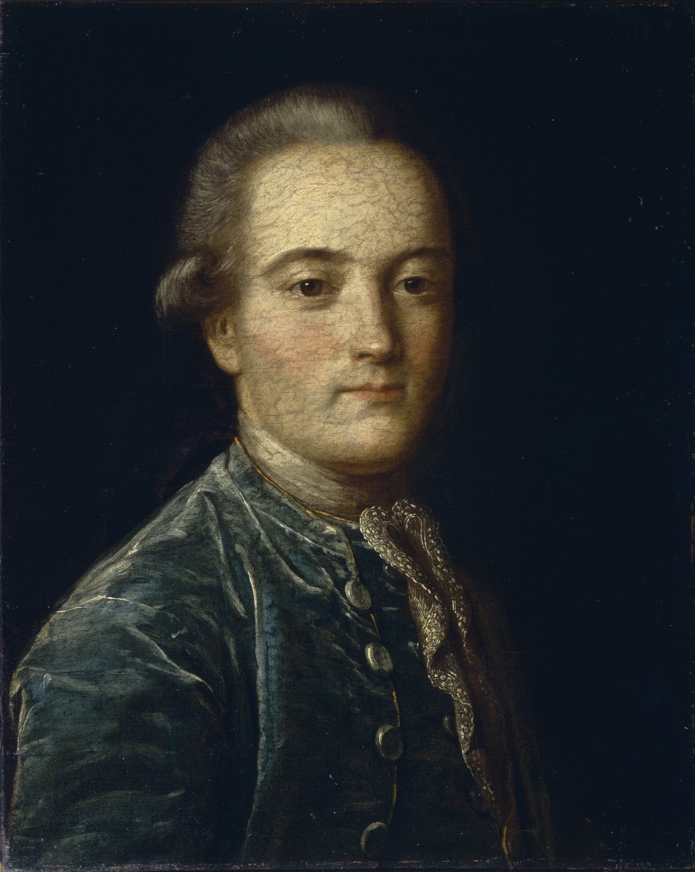 Portrett av Matvei Grigorievich Spiridov 1751-1829, 1776 av Mikhail Shibanov