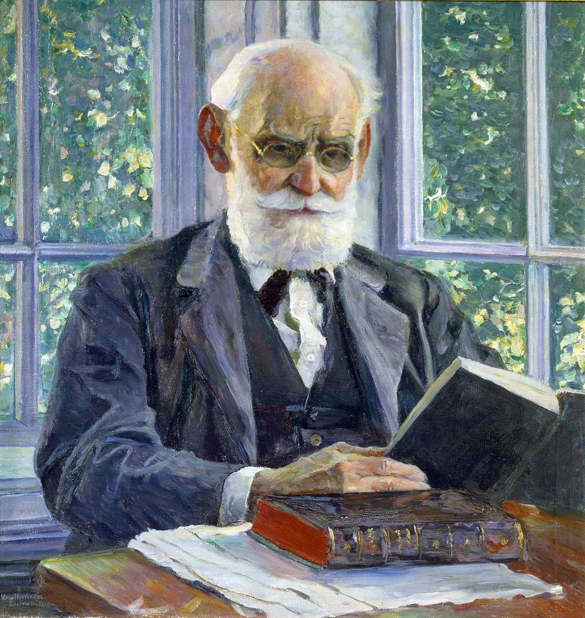 Portrett av fysiologen, psykologen og legen Ivan P. Pavlov