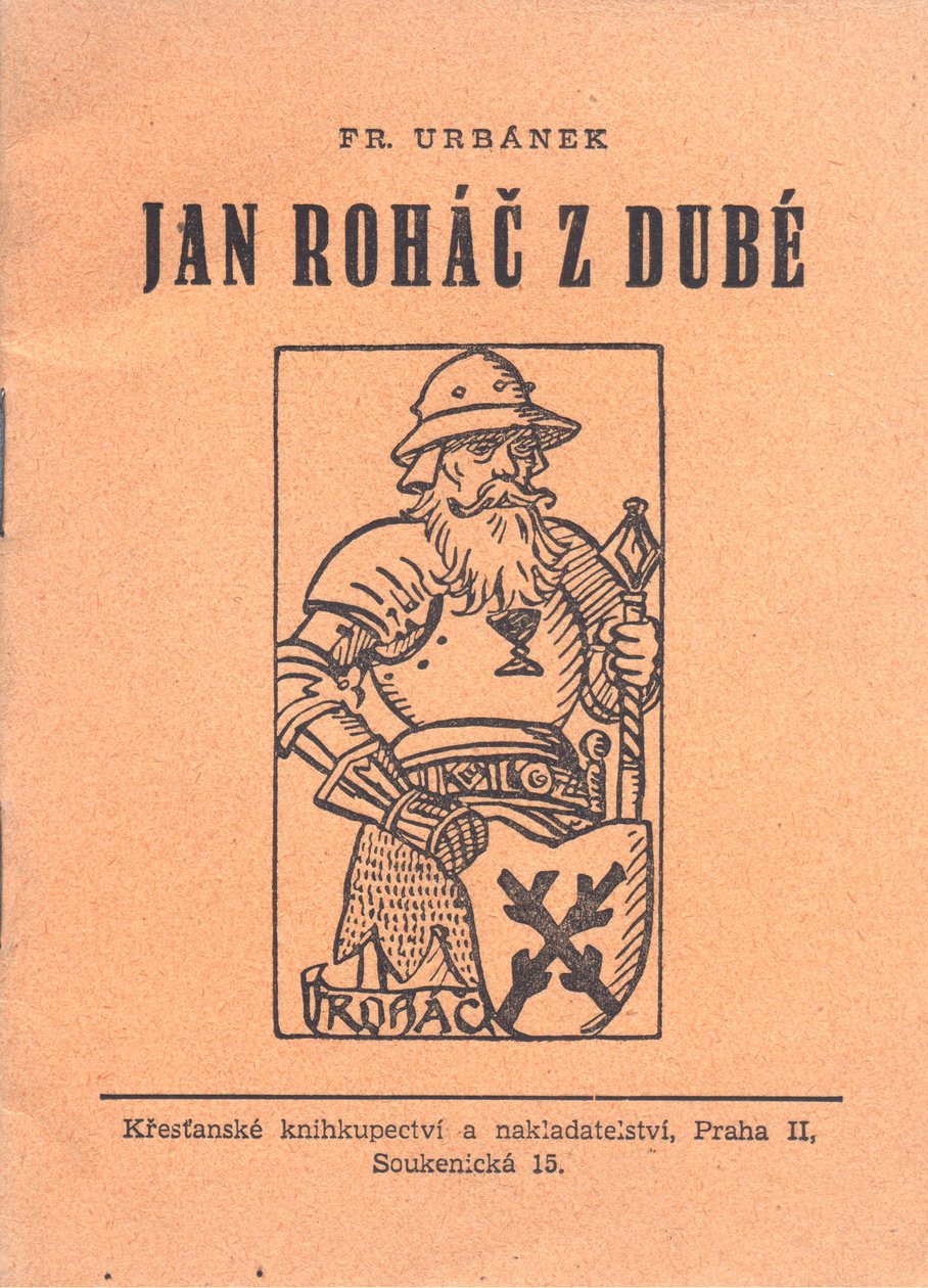 Bokomslag Jan Roháč z Dubé av Fr. Urban av Mikolas Ales