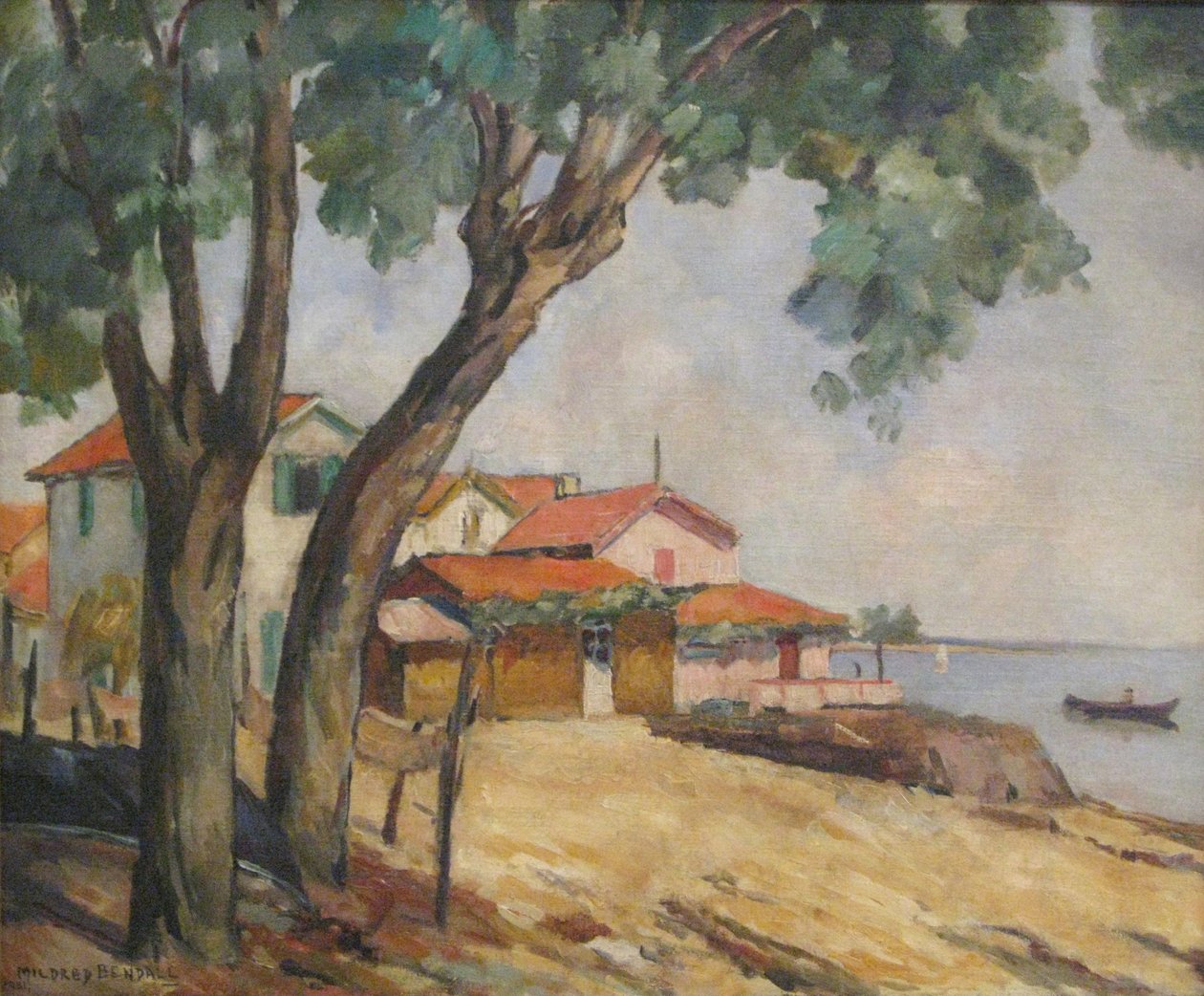 Utsikt på Arcachon, 1931 av Mildred Bendall