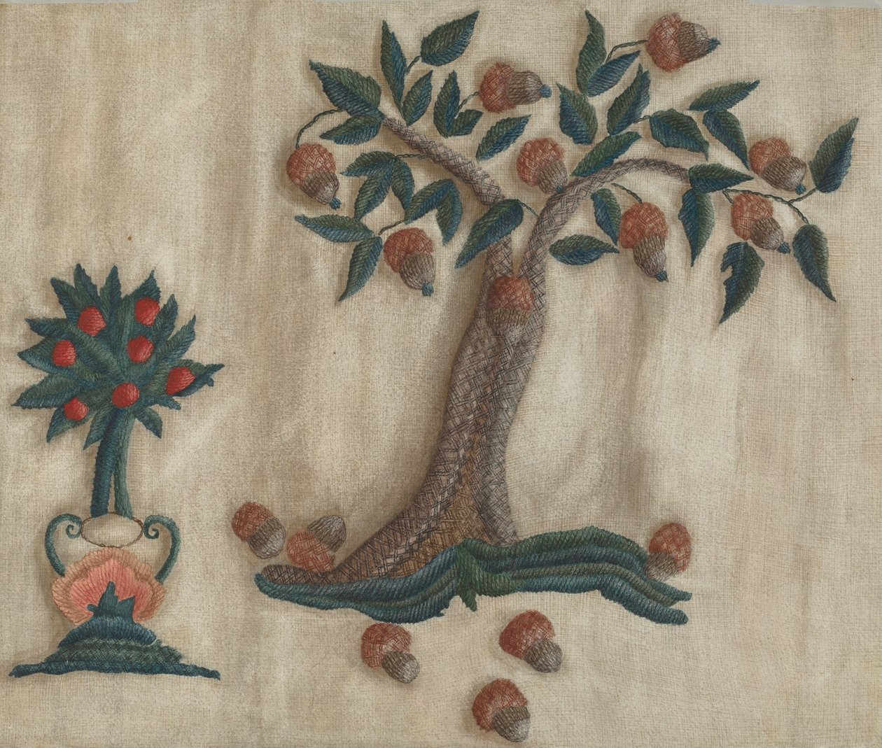 Brodert Sengeoppheng av Mildred E. Bent