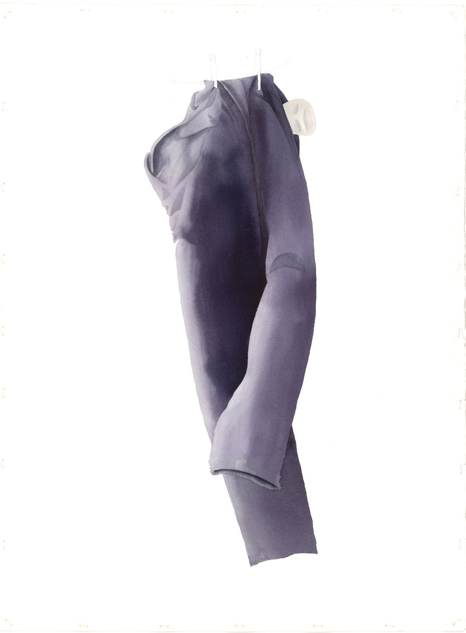 Larky Tiree Trousers, 2004 (wc på papir) av Miles Contemporary Artist Thistlethwaite