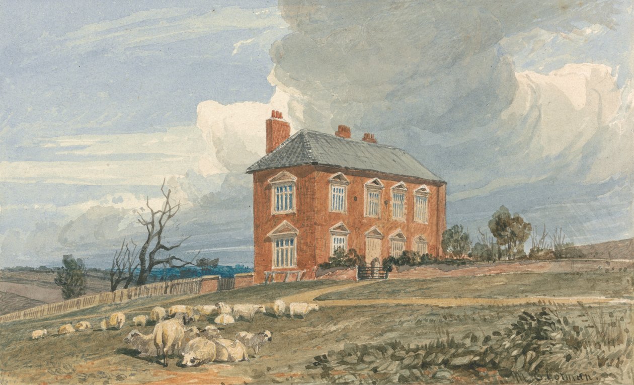 Irmingland Hall, Norfolk av Miles Edmund Cotman