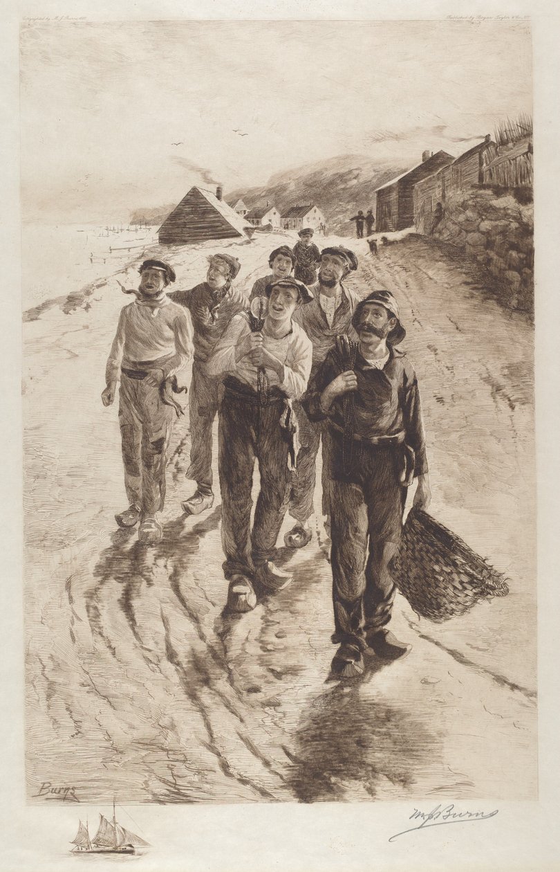 Fiskerens sang av Milton James Burns